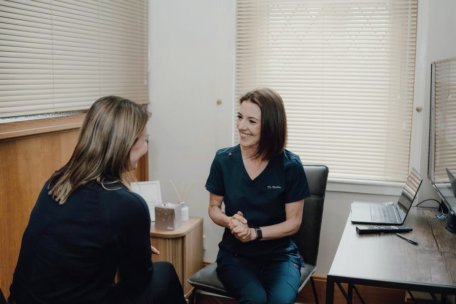 Dr Elaine Halley in conversation
